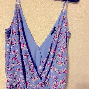 Dress blouse swop neck sexy top